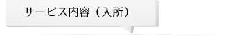 サービス内容(入所)